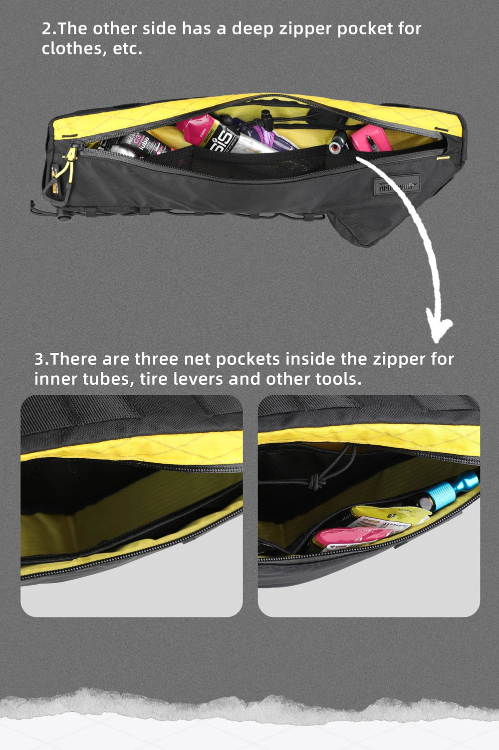 Rhinowalk Waterproof Bicycle Bag 17 Inch+