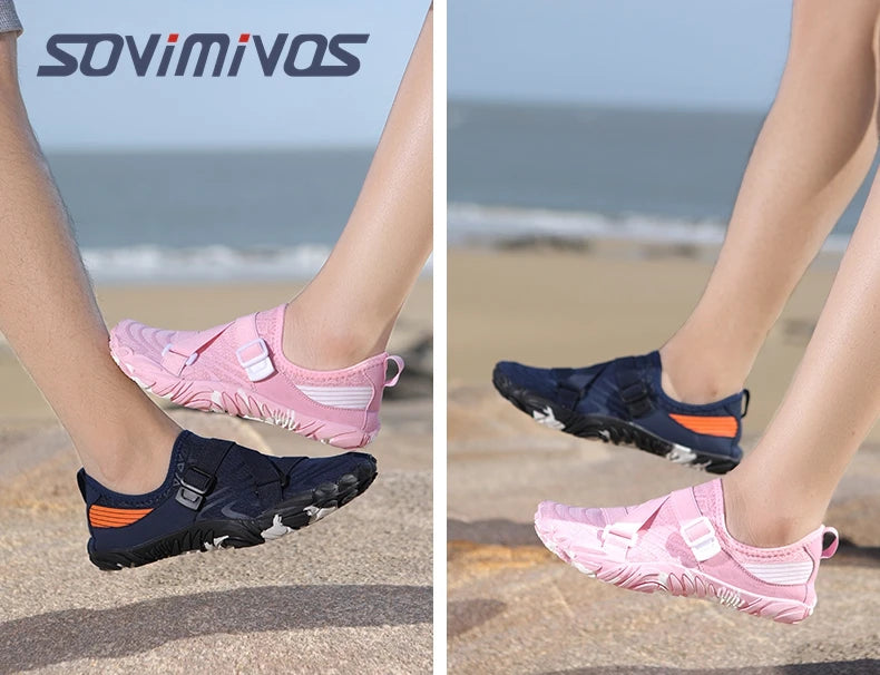 Giày Chạy Bộ Tối Giản Nam Nữ Đế Mỏng Rộng Ngón