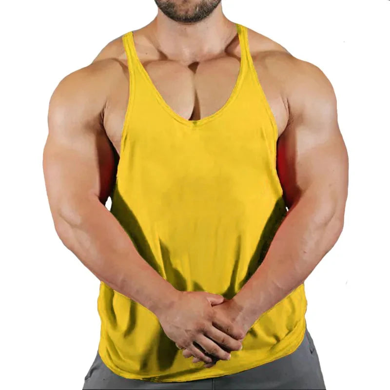 Áo Tank Top Nam Gym Cơ Bắp Tập Luyện Thể Hình Fitness - Daisan Mart