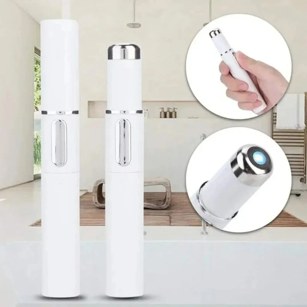 Blue Light Vibrating Eye Massager to Reduce Dark Circles