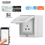 Avoir IP55 Waterproof Outdoor Smart Socket