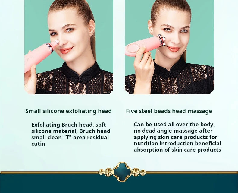 Multi-function Deep Cleansing Warm Vibrating Facial Cleanser