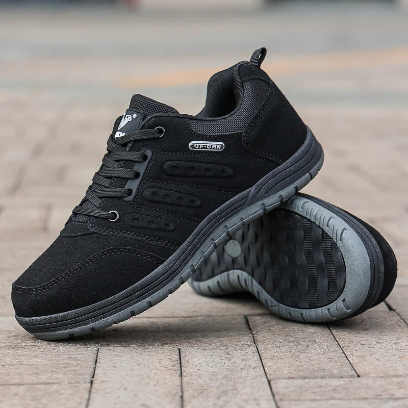 Men's Skateboard Shoes Autumn Retro Suede Jeans Fashion