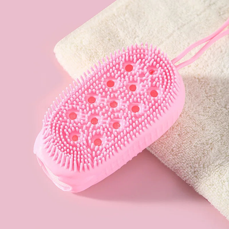 Silicone Foaming Exfoliating Bath Brush