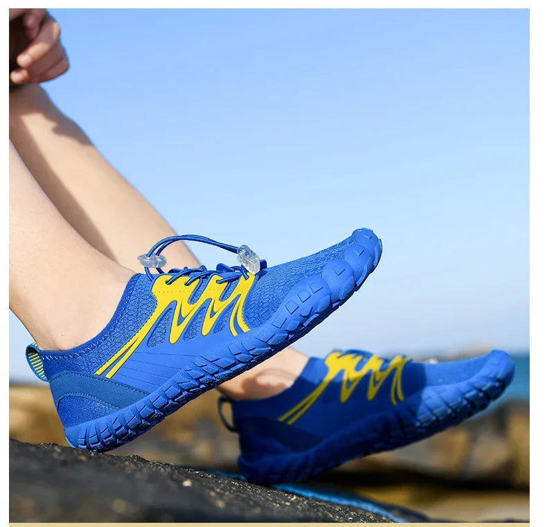 Unisex Water Shoes Quick-Dry Aqua Shoes Drainage Wading Shoes Beach Sports Swim Sandals Yoga Barefoot Diving Surfing Sneakers