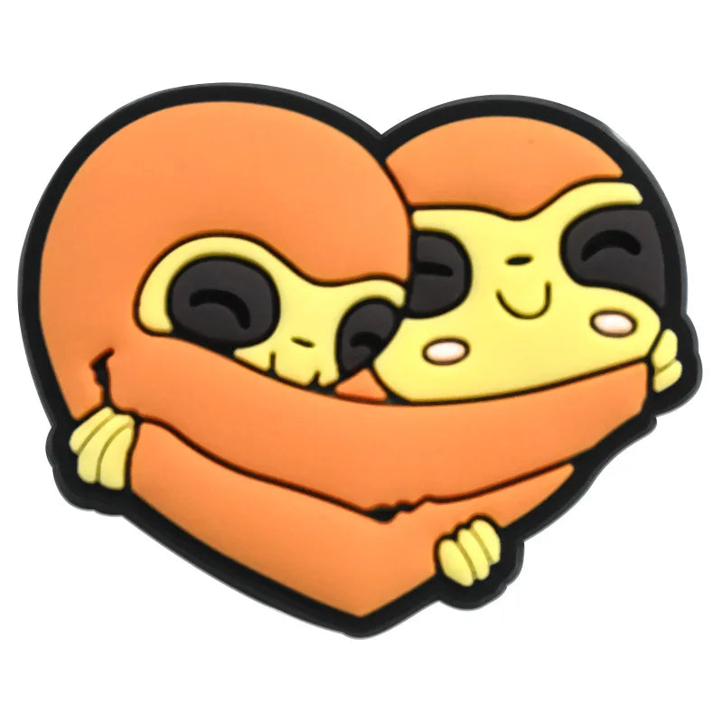 Sloth Monkey Charm for Crocs Slippers - Christmas Accessories