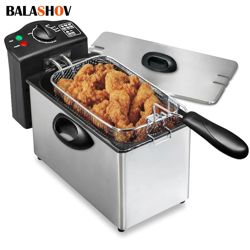 2000W Multi-Function Fryer - Crispy and Delicious Every Minute