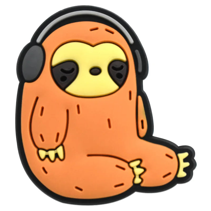 Sloth Monkey Charm for Crocs Slippers - Christmas Accessories