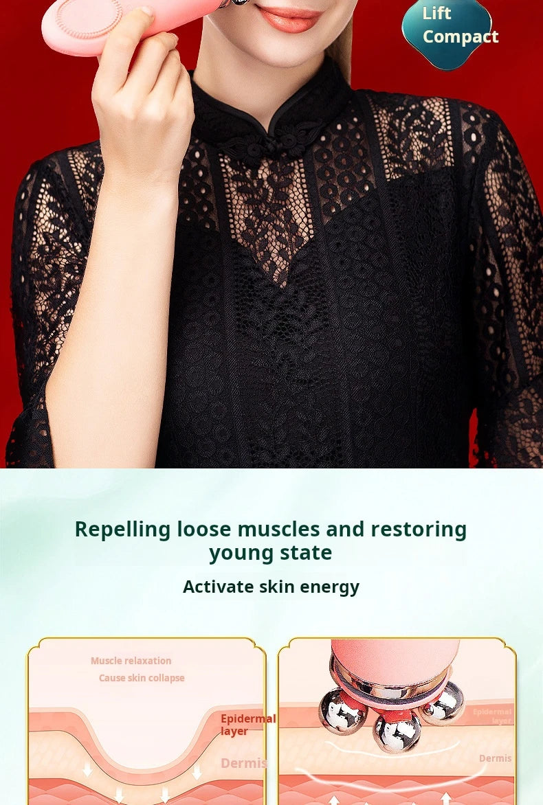 Multi-function Deep Cleansing Warm Vibrating Facial Cleanser