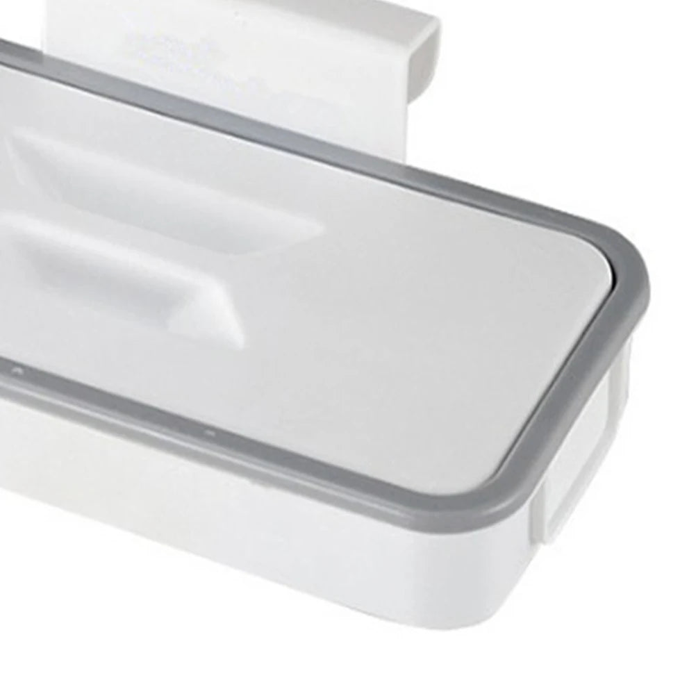 Behind-the-Door Trash Bag Holder Saves Kitchen Space