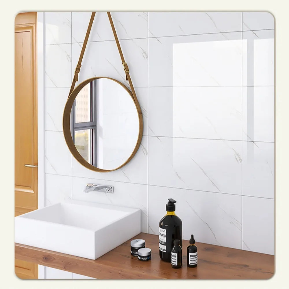 DIY 3D Self Adhesive Tiles Floor Stickers Moisture-proof Anti-collision Imitation Ceramic Wall Sticker Waterproof DIY Wallpaper