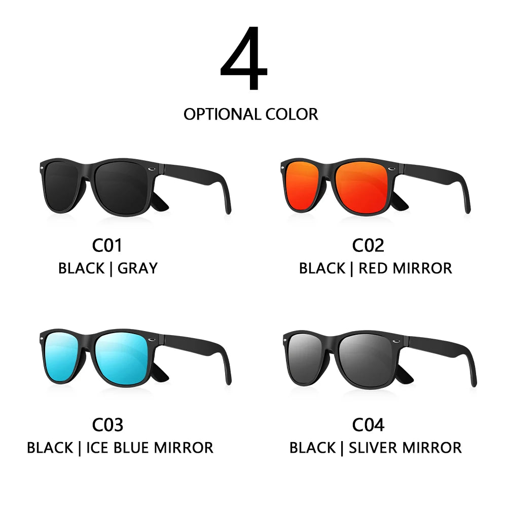 CRIXALIS Unisex Polarized Sunglasses Fashion UV Protection