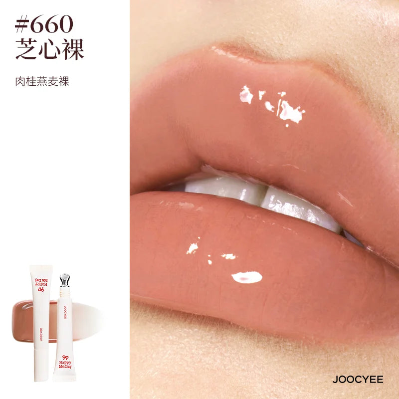 Joocyee Limited Birthday Series Cosmetics Set Mouth Red Lip Glaze Powder Blusher Cream Lip Gloss Hand Cream Birthday Gift Box