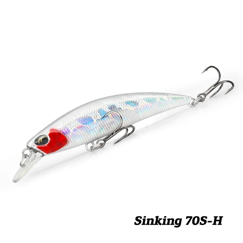 Mồi Câu TSURINOYA DW75 70mm 8.9g Cho Cá Chìm Nước Ngọt