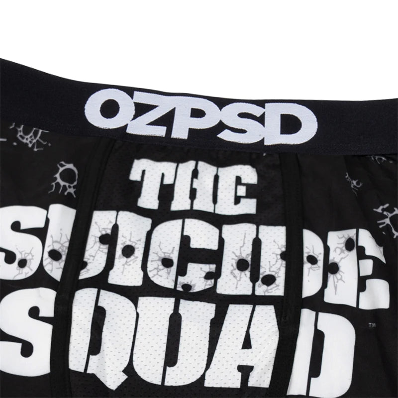 Quần Lót Nam Boxer Hè Co Giãn In Họa Tiết 5 Chiếc