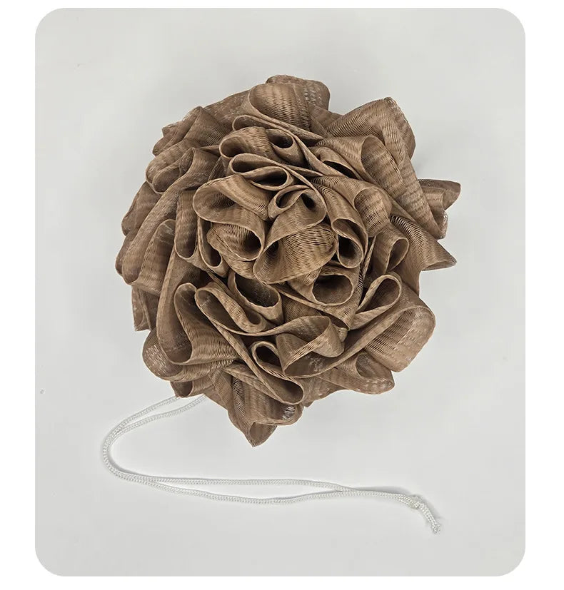 2 in 1 Bath Sponge with Soft Exfoliating Pouch