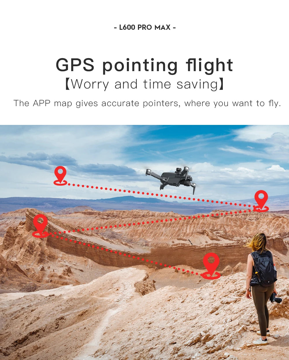 L600 Pro MAX/Pro GPS Drone 4K Professional HD Camera 3-axis gimbal Aerial 5G Wifi Obstacle Avoidance Brushless FPV RC Quadcopter