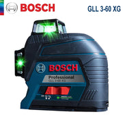 Bosch GLL 3-60 XG Laser Level 12 Lines Green 3D Level Self-Leveling 360 Horizontal &amp; Vertical Cross 30m Powerful Measuring Tool
