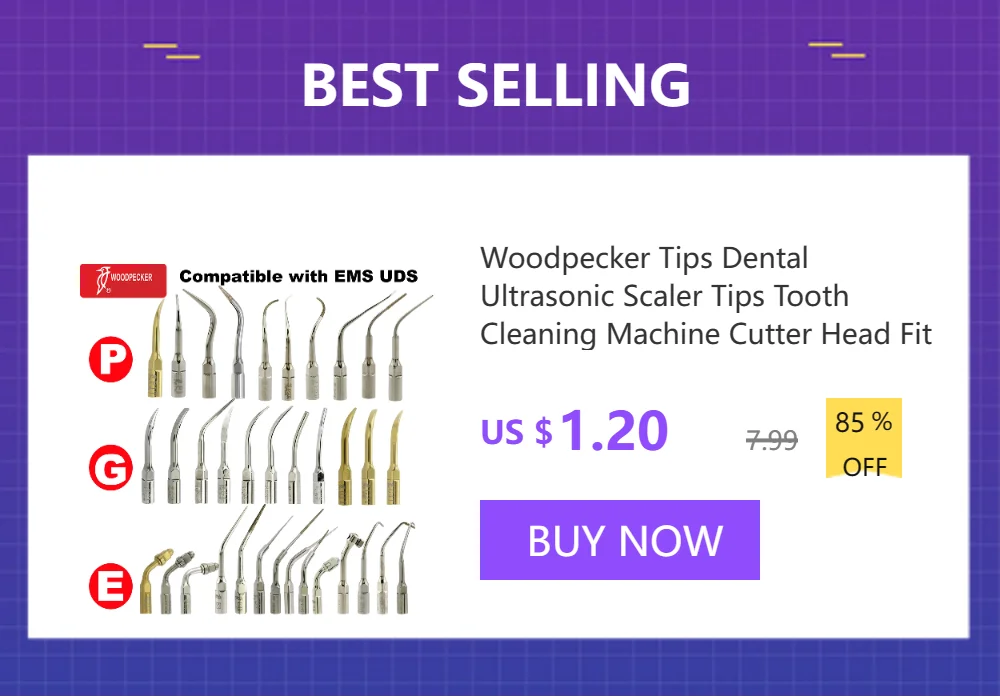 Đầu Tip Siêu Âm Nha Khoa DTE Woodpecker Cho Máy Rung
