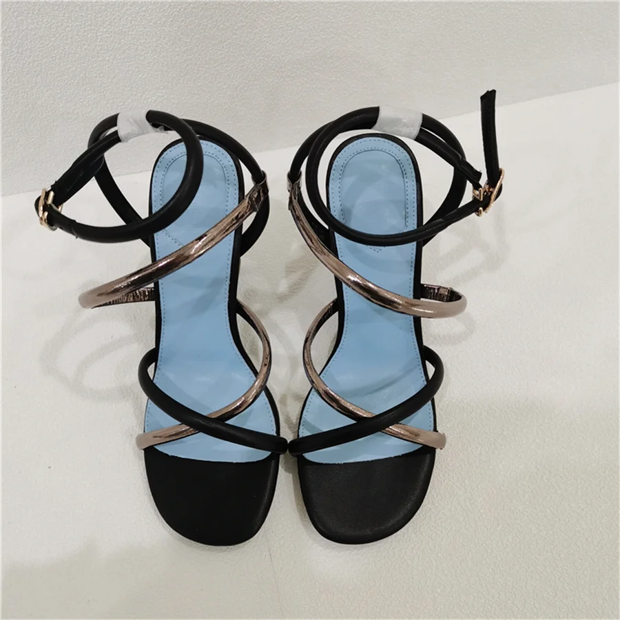 Gladiator Style Summer High Heel Sandals Size 42