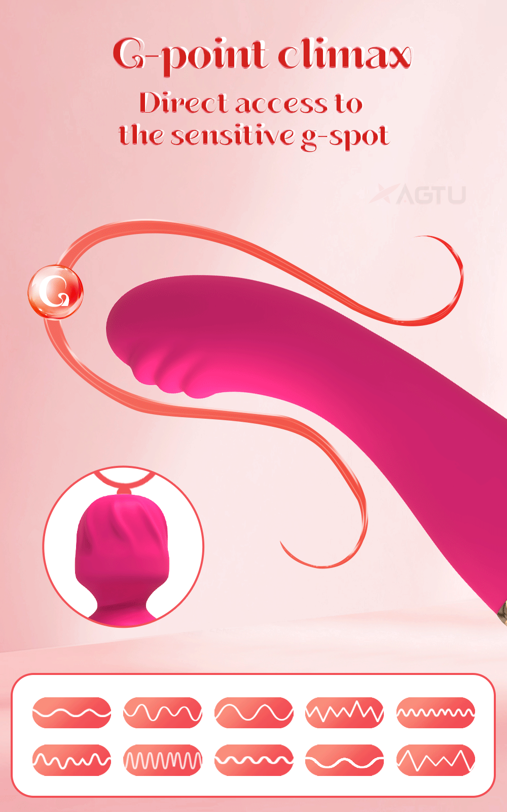 Magic AV Vibrating Wand for Women, Sex Toys