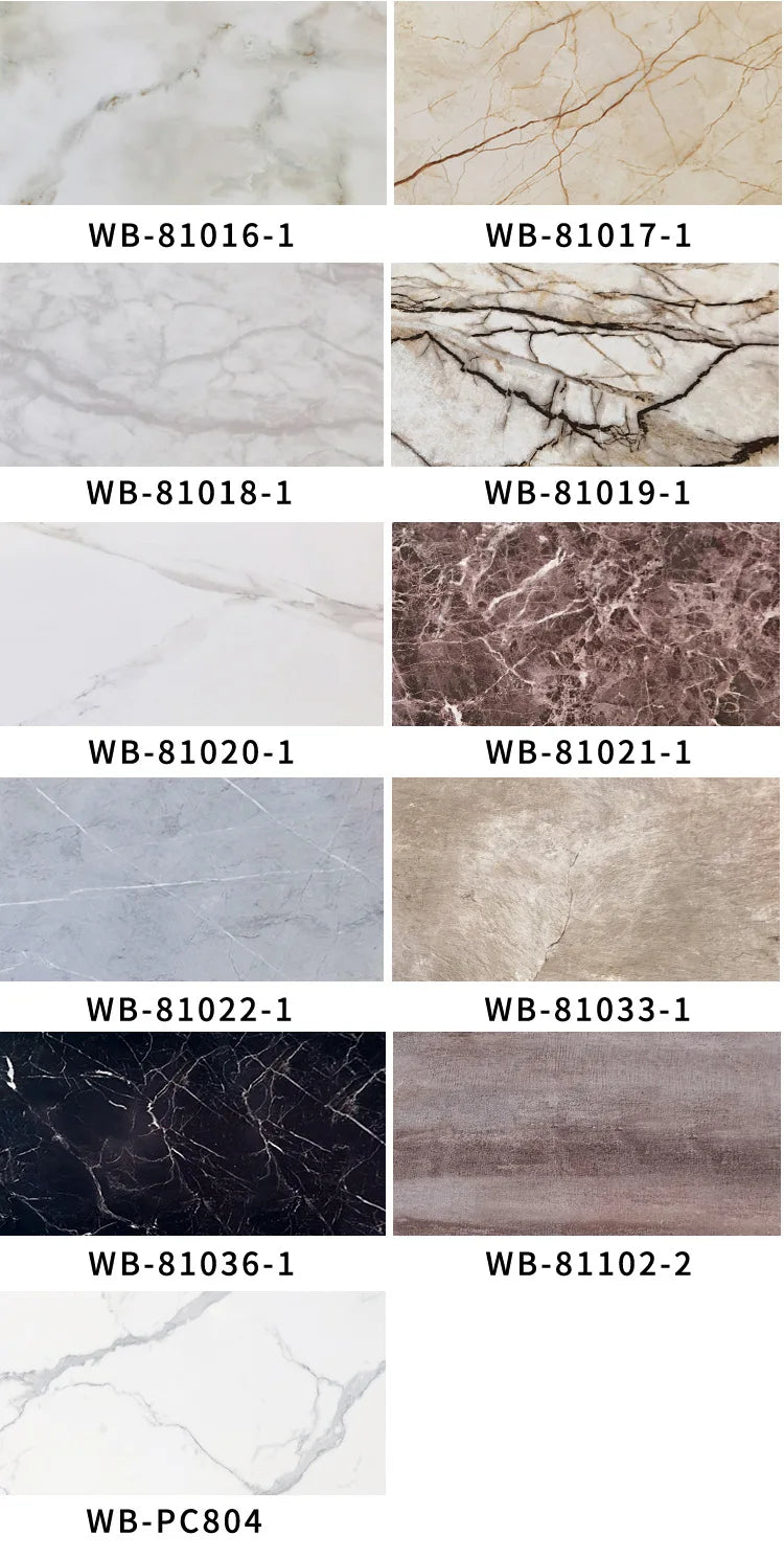 30X60CM SXP marble wood grain wall skirt entrance hall living room kitchen aluminum mold self-adhesive waterproof