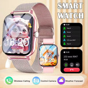 Đồng Hồ Thông Minh 2025 Chống Nước, Gọi BT, Đo Nhịp Tim