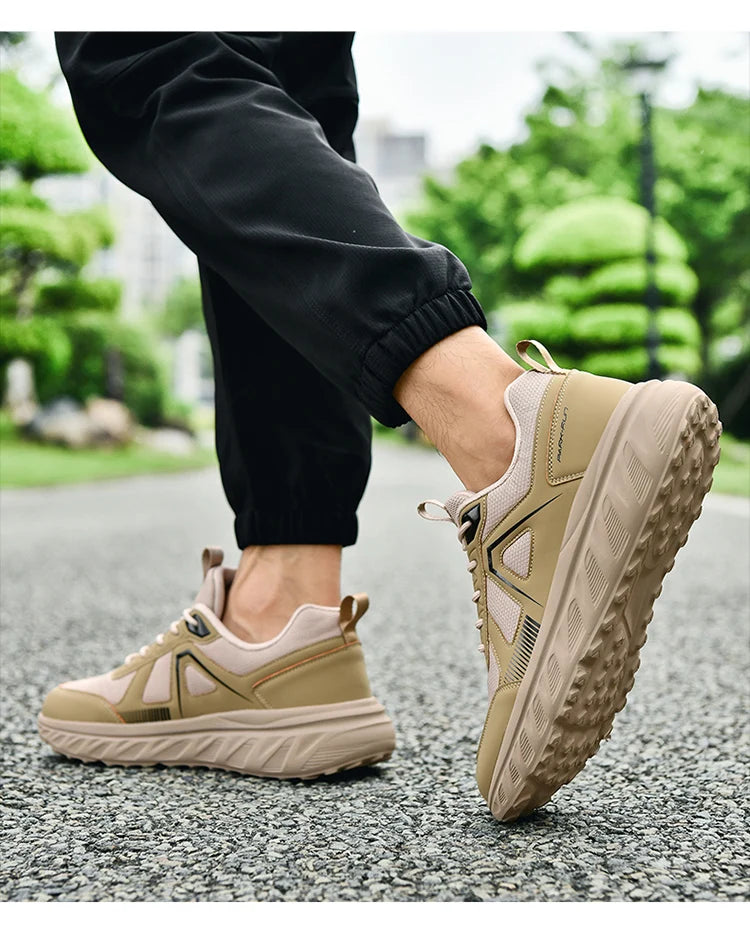 Men's Running Shoes Wide Sole Breathable Anti-Slip