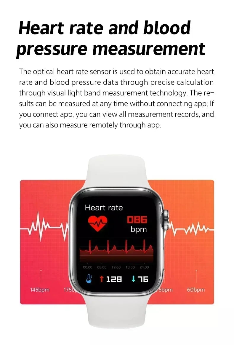 Đồng Hồ Thông Minh Đo Sức Khỏe, Nhận Thông Báo IOS/Android