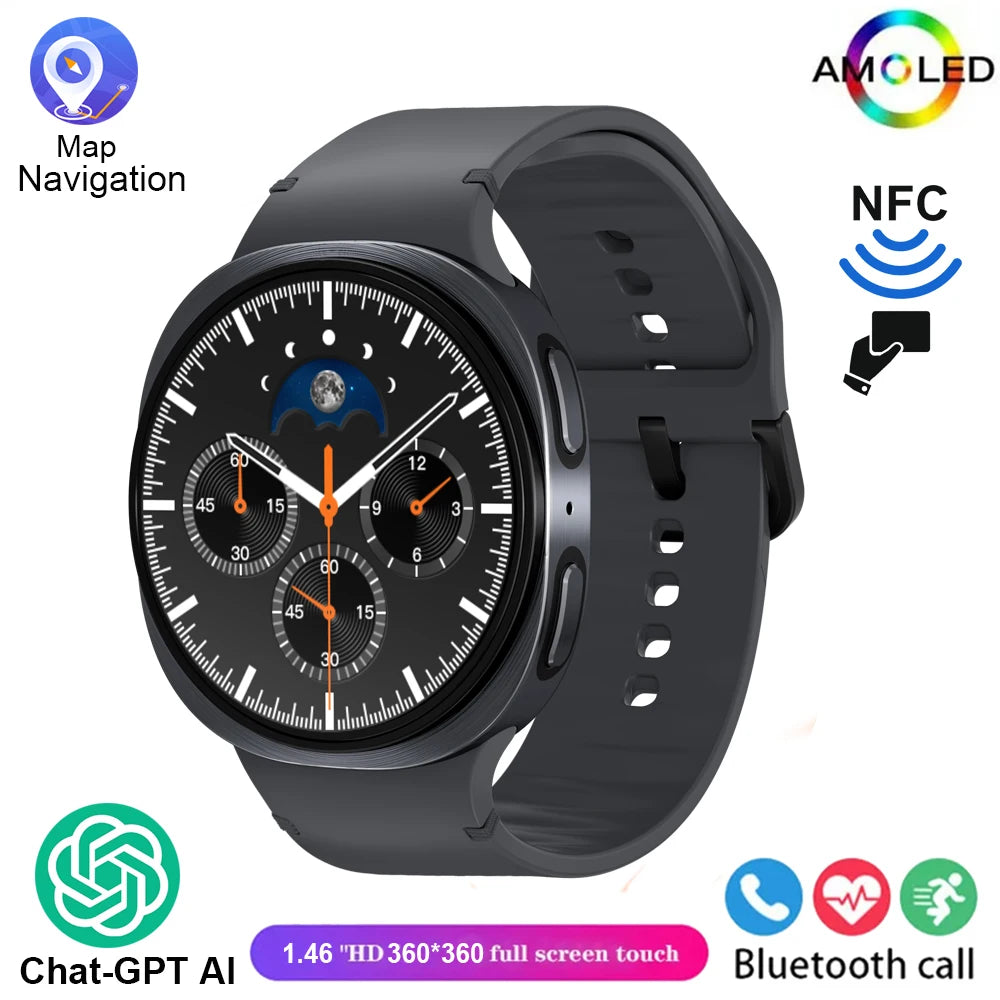 Đồng Hồ Thông Minh 2025 - Ultra HD Chống Nước GPS NFC