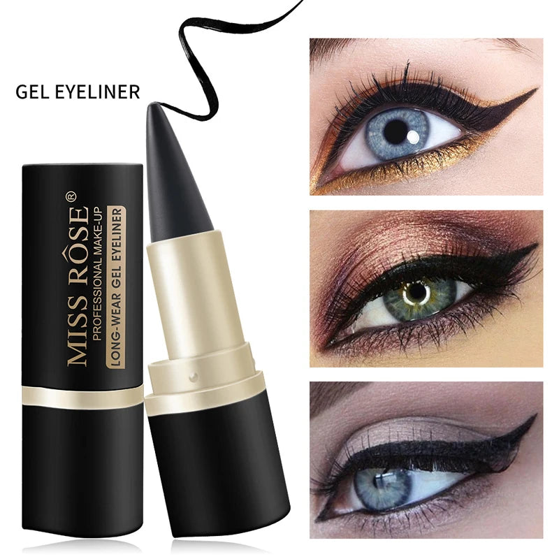 Waterproof Eyeliner Black Matte Quick Dry