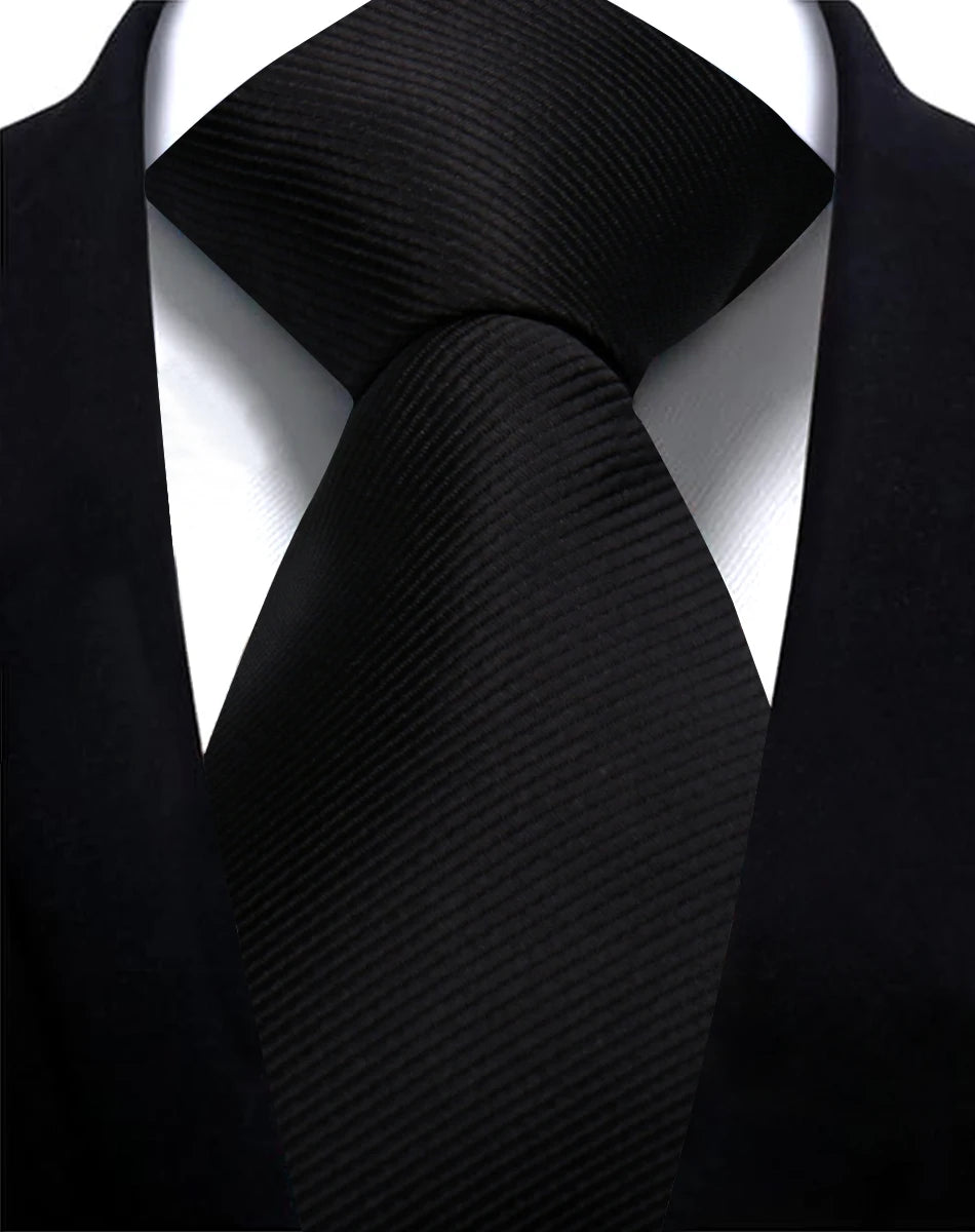 Cà vạt Nam 7.5cm Xanh Xám Thời Trang Dệt Kim