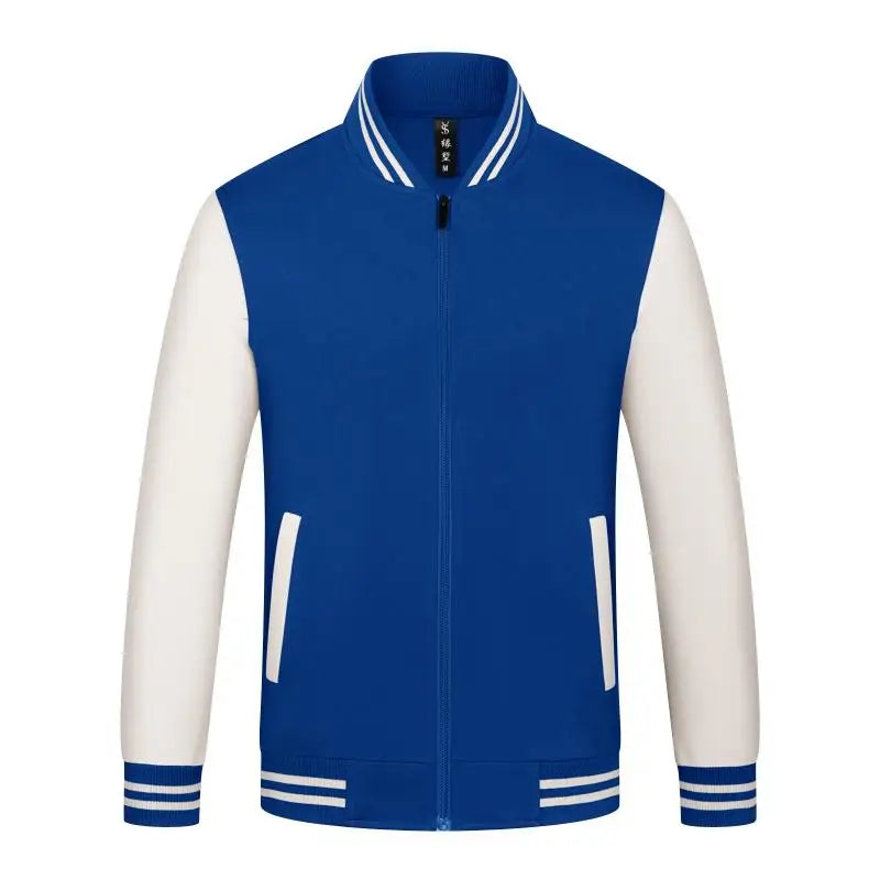 Unisex Sports Bomber Jacket Large Size 4XL