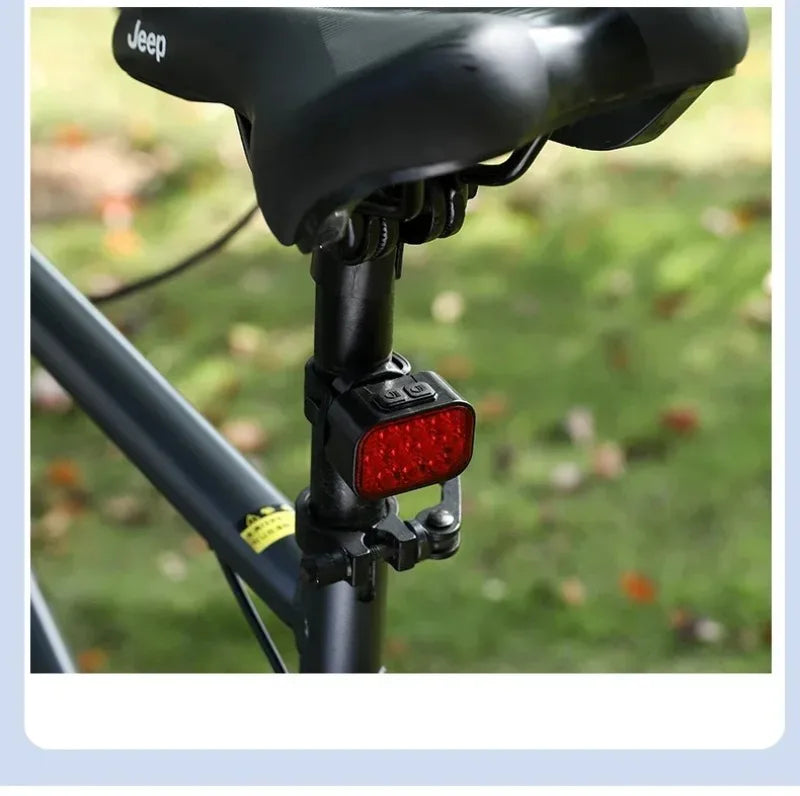BUCKLOS COB LED Bicycle Light Waterproof USB Rechargeable 1100mAh