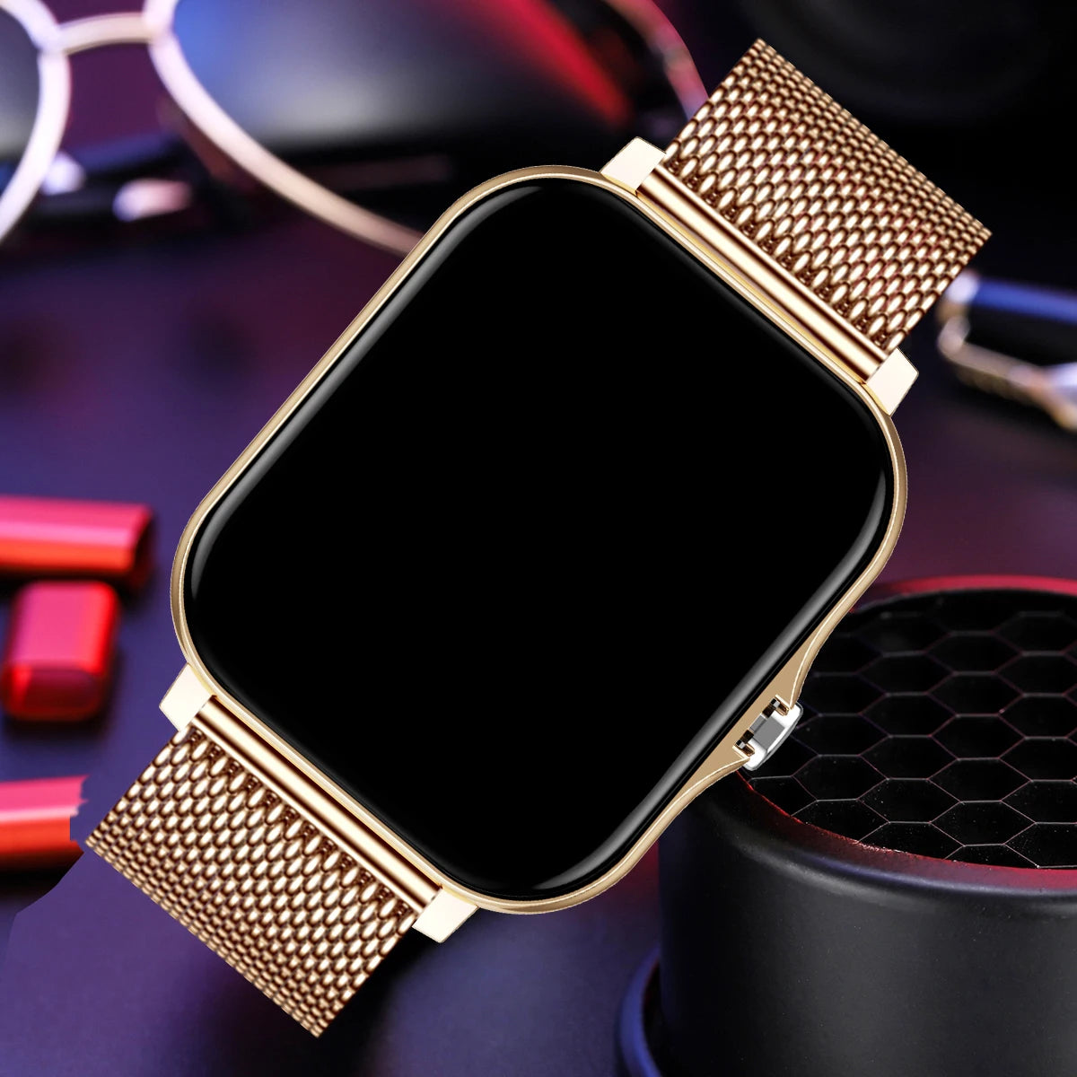 Đồng Hồ Thông Minh 2025 AMOLED, Gọi BT, Đo Nhịp Tim