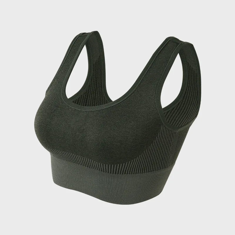 Women's Sports Bra Gym Yoga Support Padded Bra