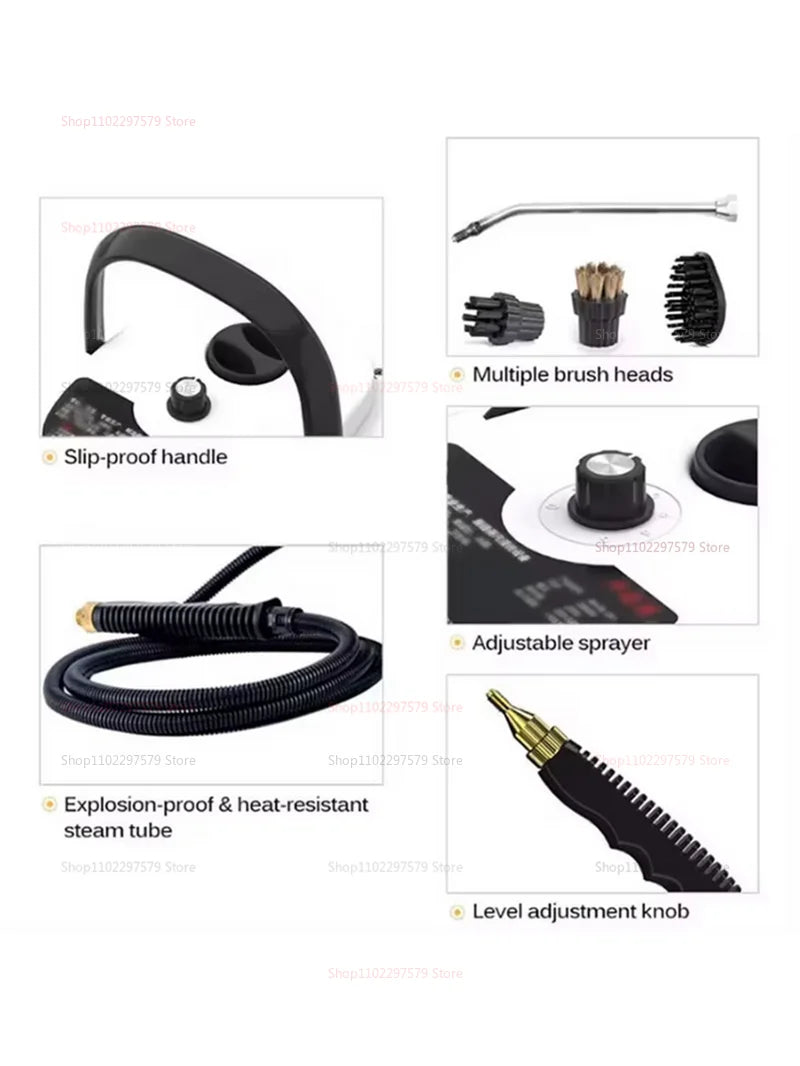 2025 New Multi-Functional Home Steam Cleaner High Temperature High Pressure for Range Hood and Air Conditioner Deep Cleaning