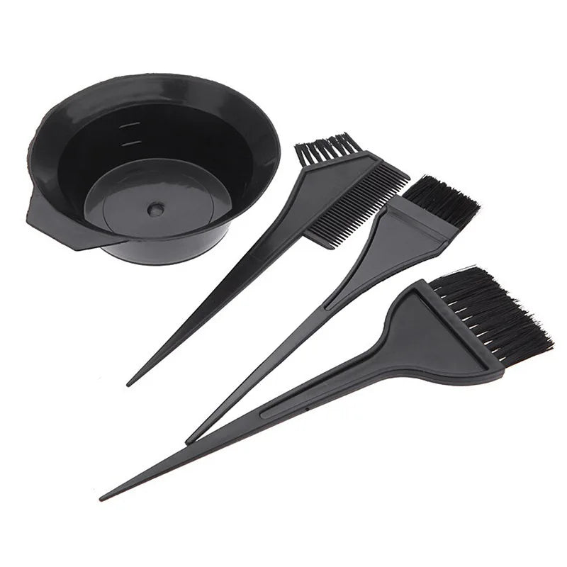 4-Piece Professional Salon Hair Dyeing Kit