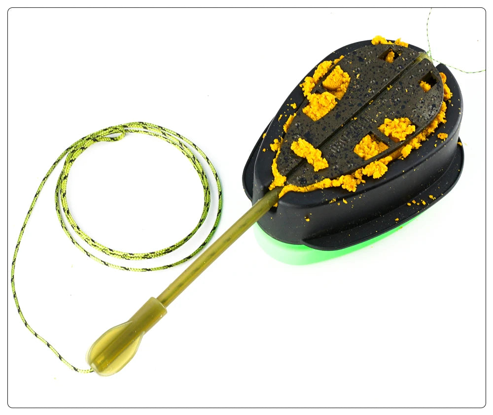 Hirisi Carp Fishing Method Feeder Set 30g/40g/50g/60g Cage Fishing Bait Cage with mold Fishing Accessories F116