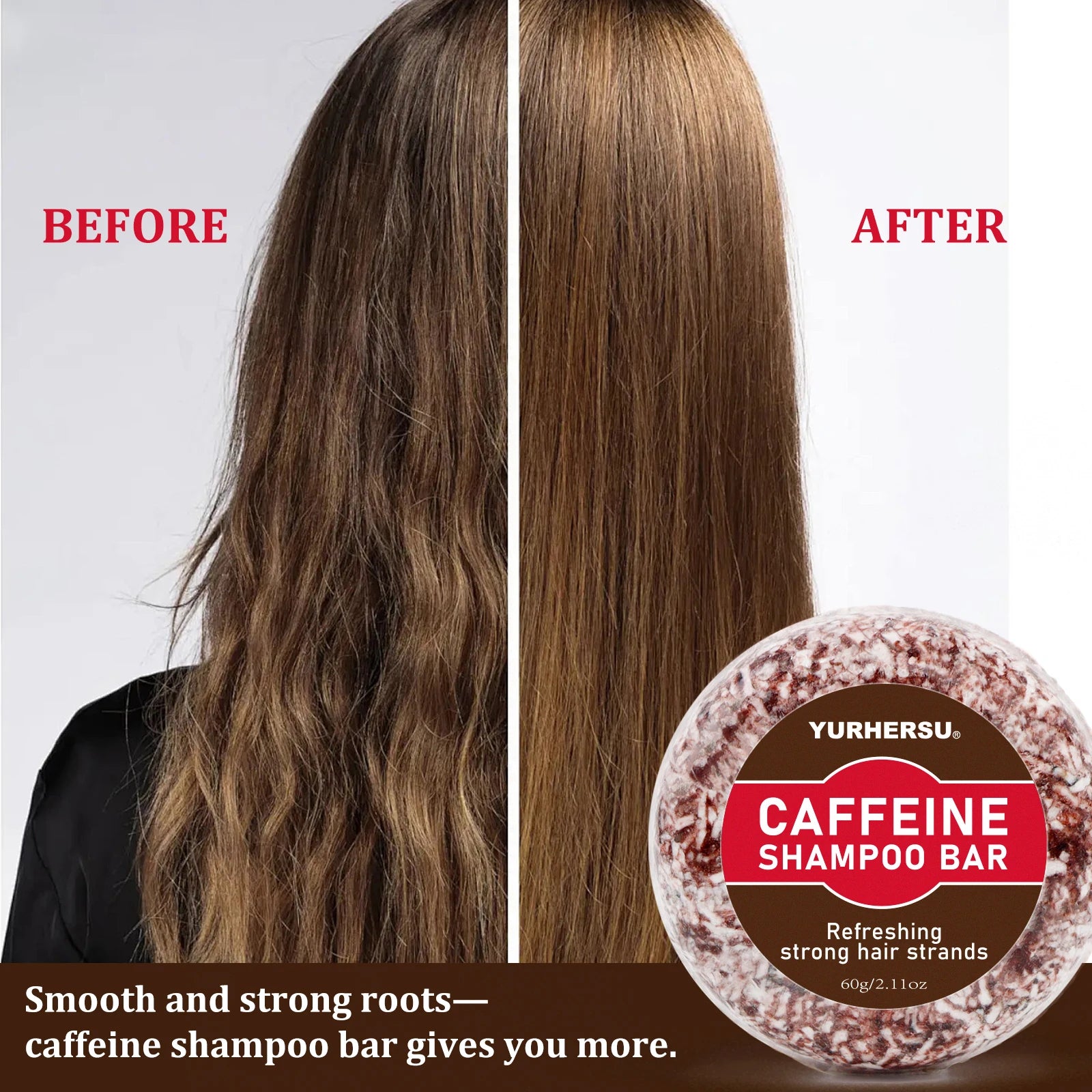 Dầu gội cà phê dưỡng ẩm, hương nhiệt đới, không SLS