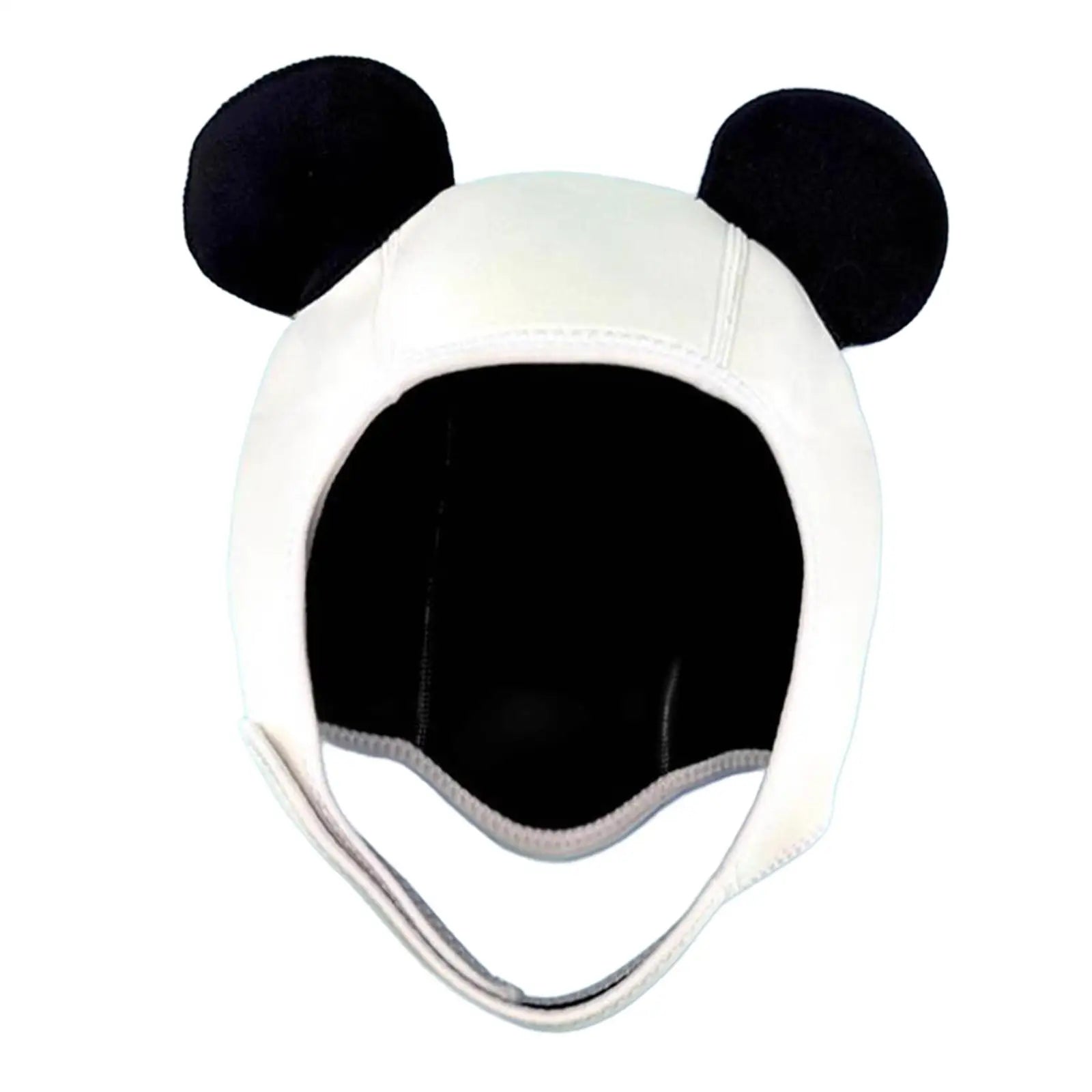 Scuba Dive Hood Swim Hat Neoprene Panda Cute Elastic to Keep Warm Surfing Cap Thermal Surfing Hood for Canoe Sailing Kayaking