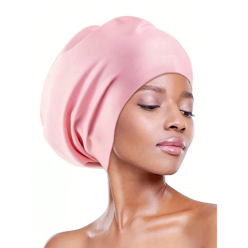 Nón bơi silicone cỡ lớn cho tóc dài và bím bẩn