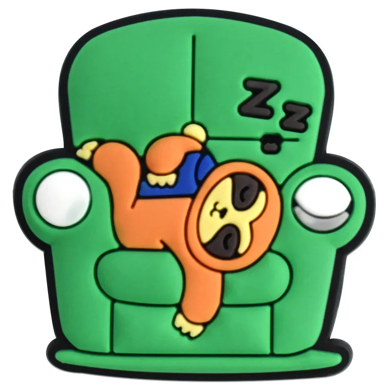 Sloth Monkey Charm for Crocs Slippers - Christmas Accessories