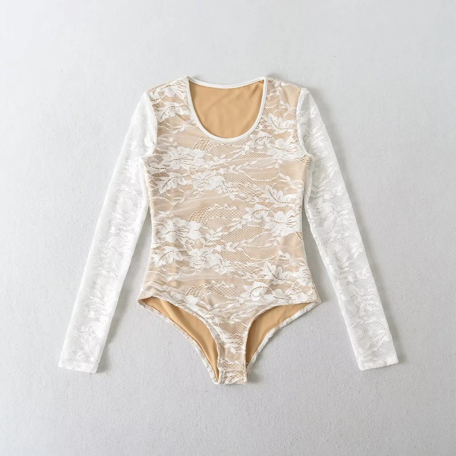 Sexy Lace Bodysuit 2025 - 2 Colors Long Sleeves