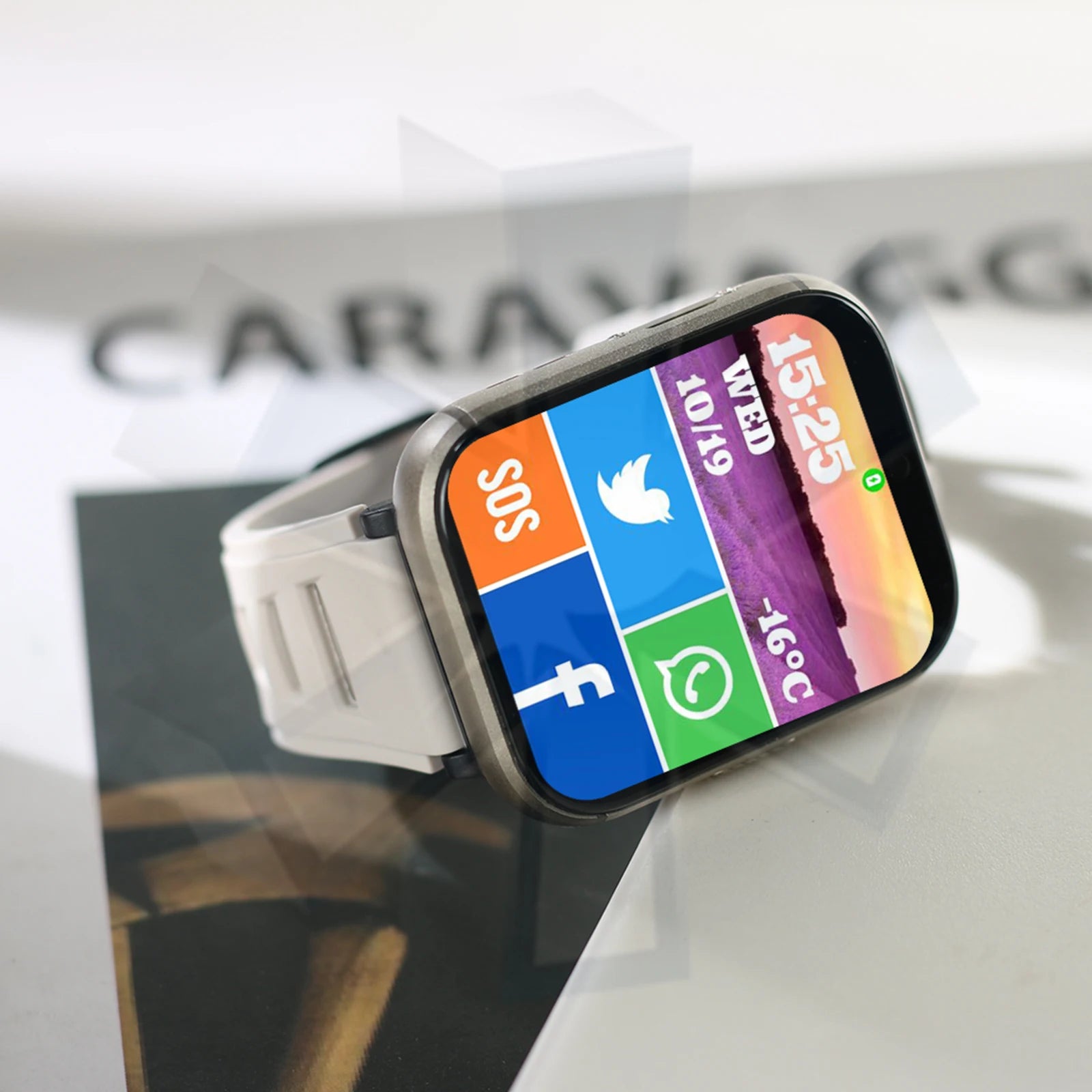 Đồng Hồ Thông Minh S668 4G GPS 1.99 Inch Chống Nước