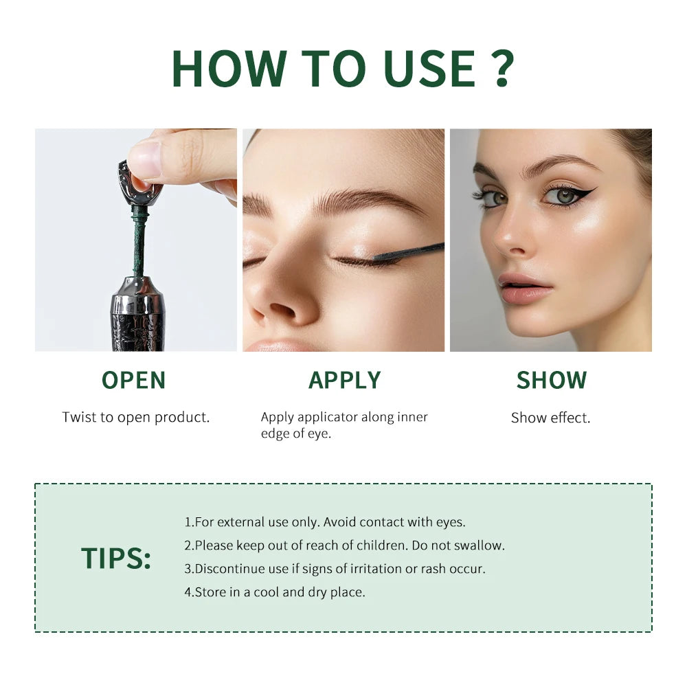 Natural Eyeliner Powder - Long-lasting &amp; Bold