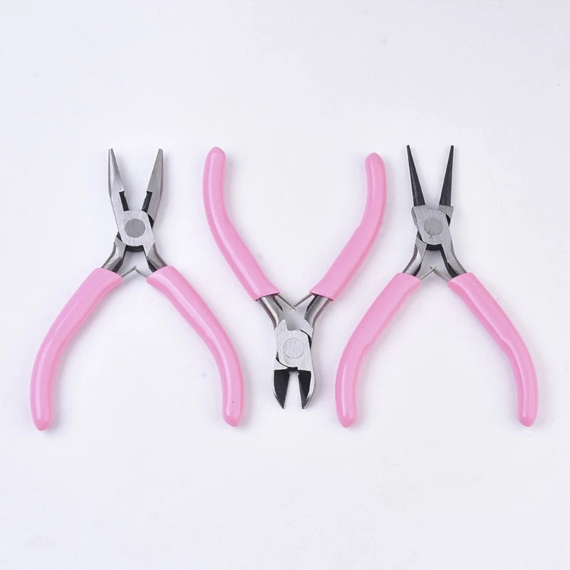 Set of 3 DIY Jewelry Pliers - Jewelry Making Tools