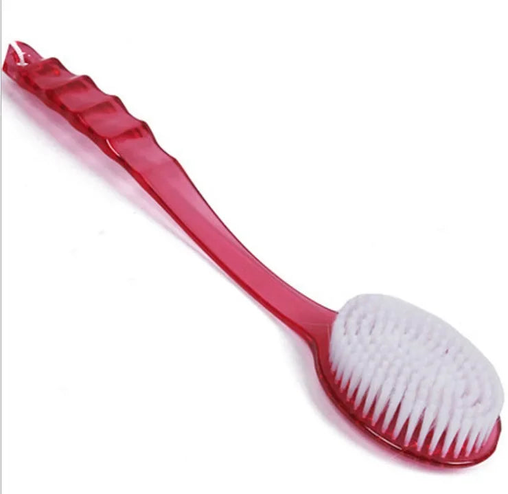 Plastic Back Bath Brush with Handle Exfoliating