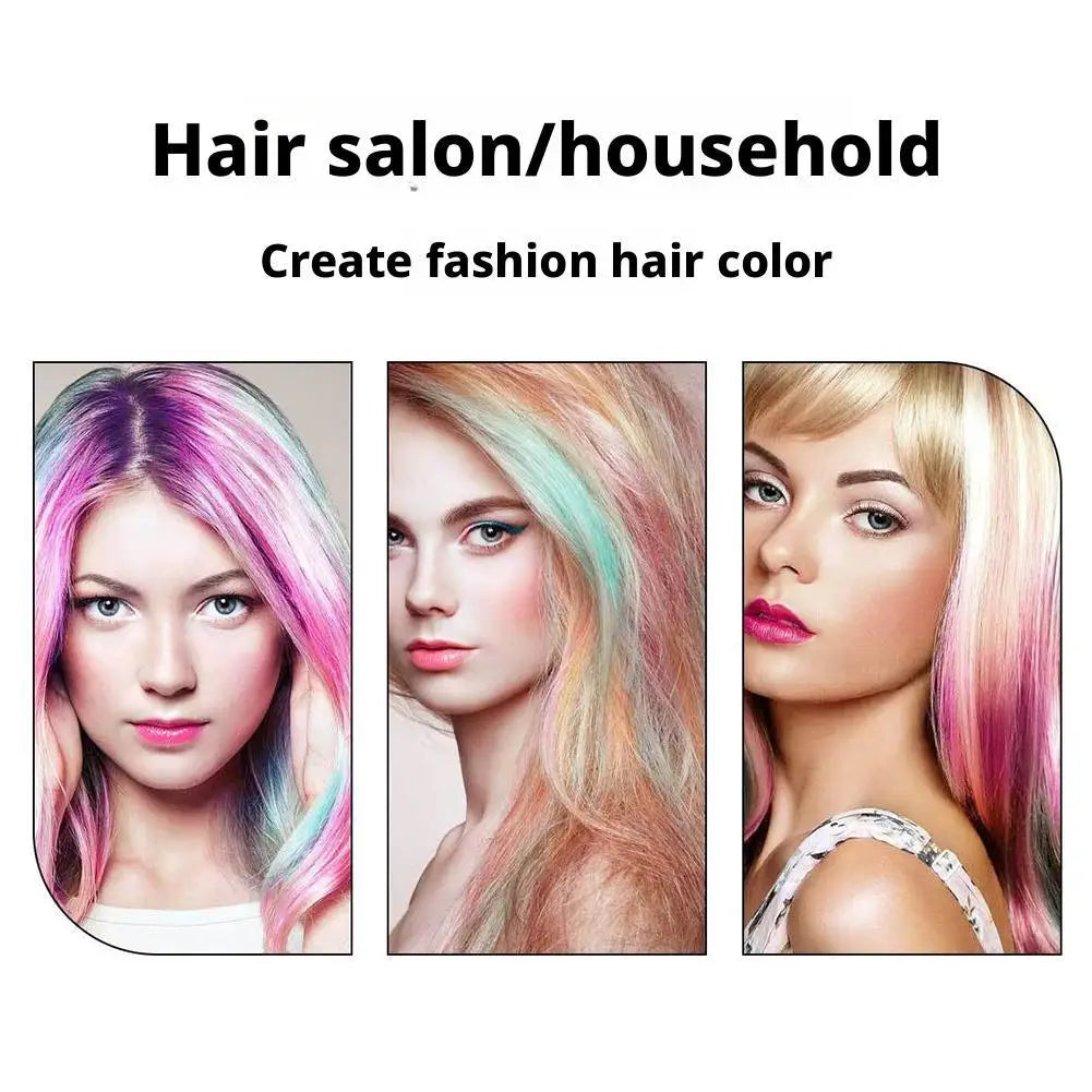 Silicone Hair Dye Cap with Needle for Salon Use