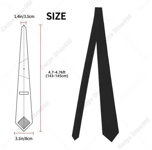 Jazz Tie - Bold Musical Instrument Pattern
